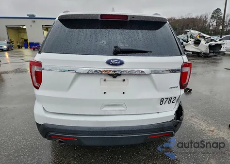2017 Ford Explorer z USA, uszkodzony, nr VIN 1FM5K8B80HGA44449